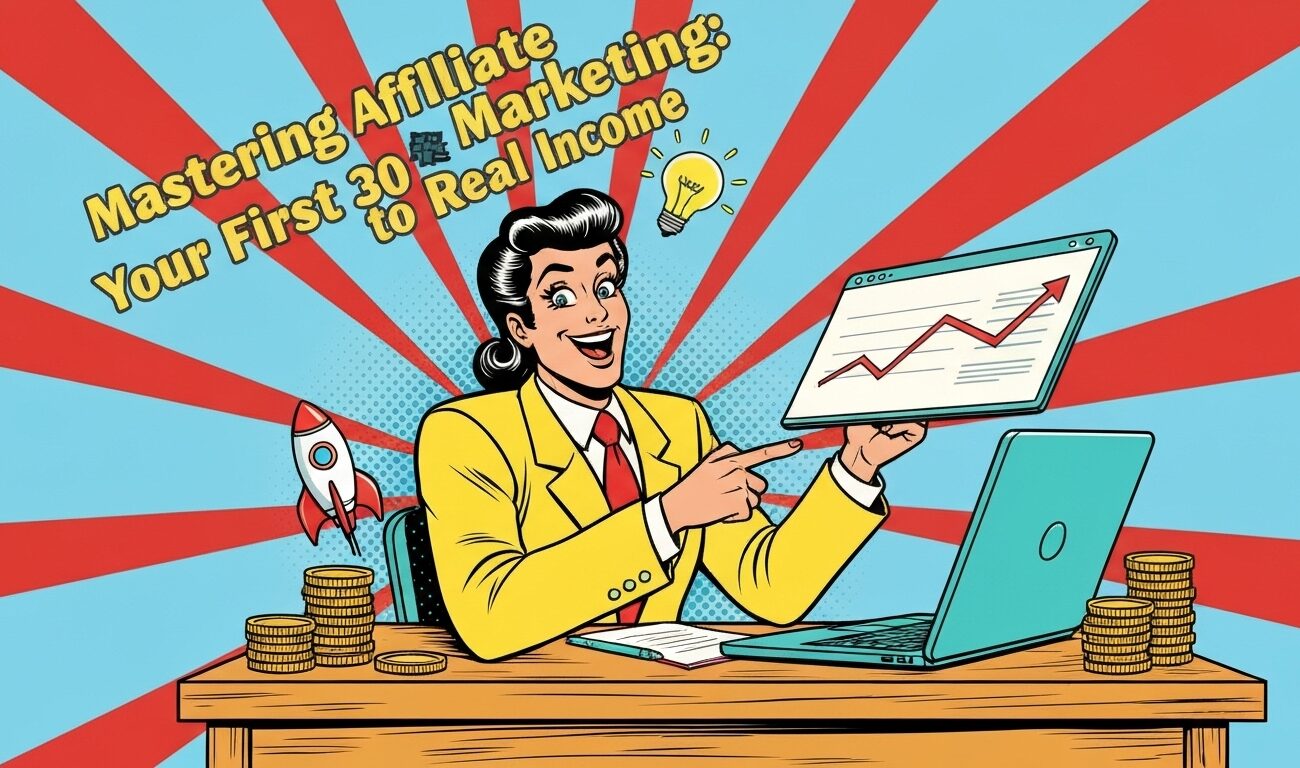 Mastering Affiliate Marketing: Your First 30 Days to Real Income