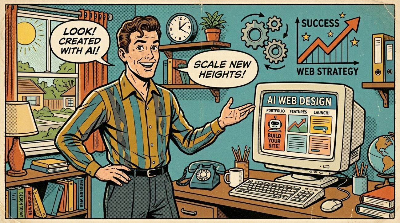 sell AI generated websites