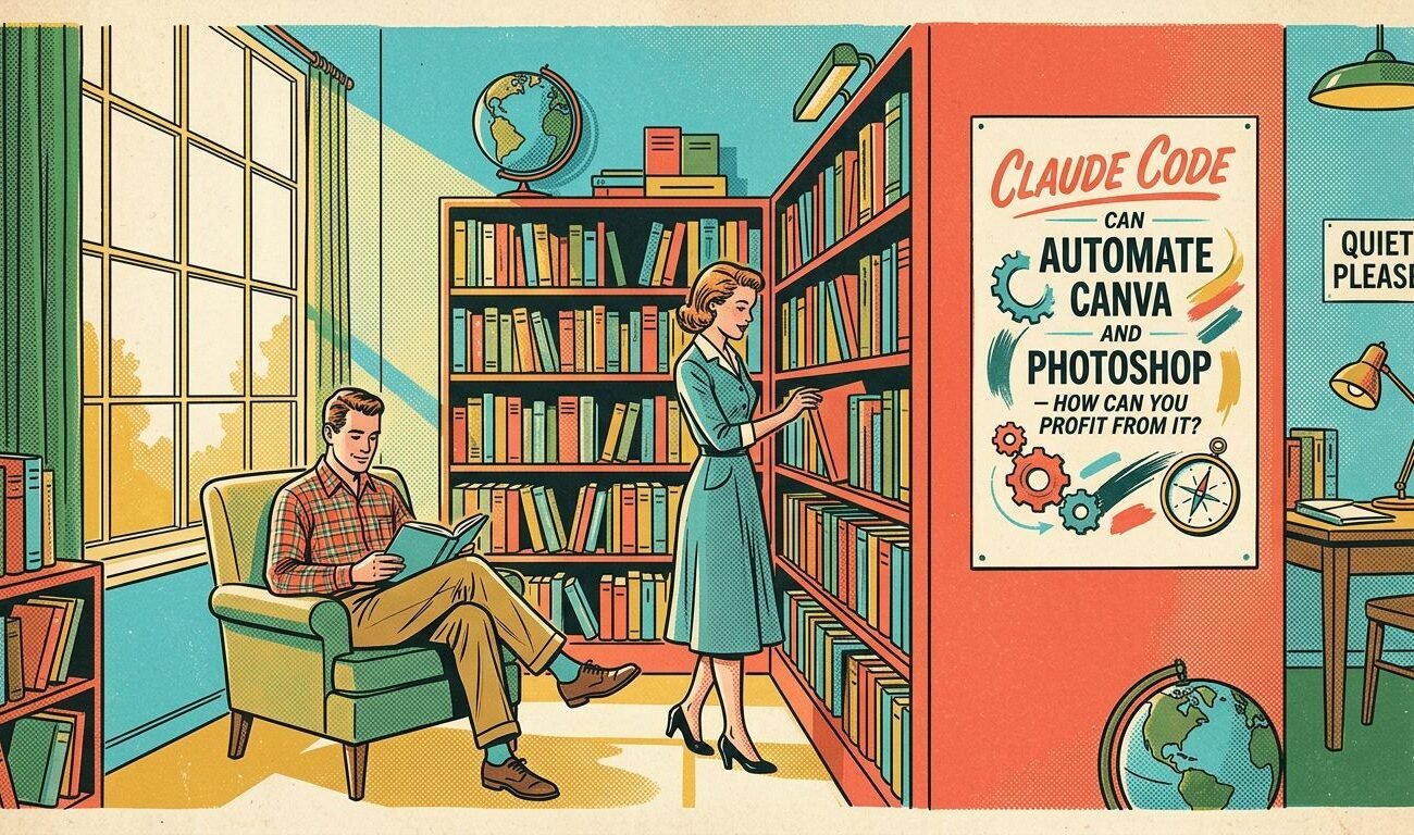 Claude Code Can Automate Canva and Photoshop: How to Profit