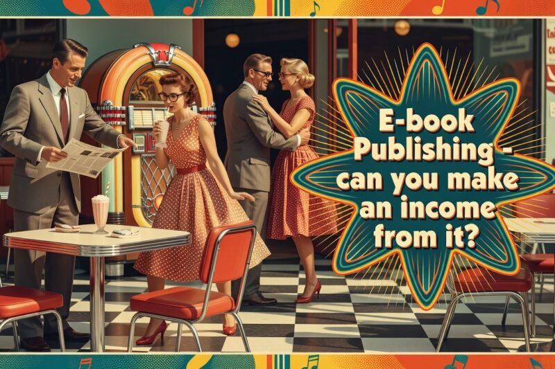 E-book Publishing - can you make an income from it? - make money with ebooks
