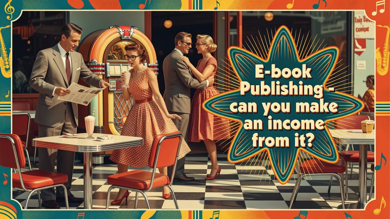 E-book Publishing - can you make an income from it? - make money with ebooks