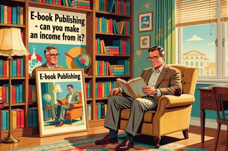 E-book Publishing - can you make an income from it? - make money with ebooks