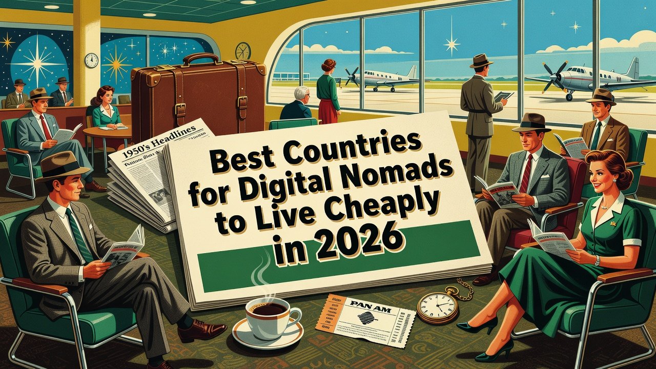 Best Countries for Digital Nomads to Live Cheaply in 2026 - cheap digital nomad countries