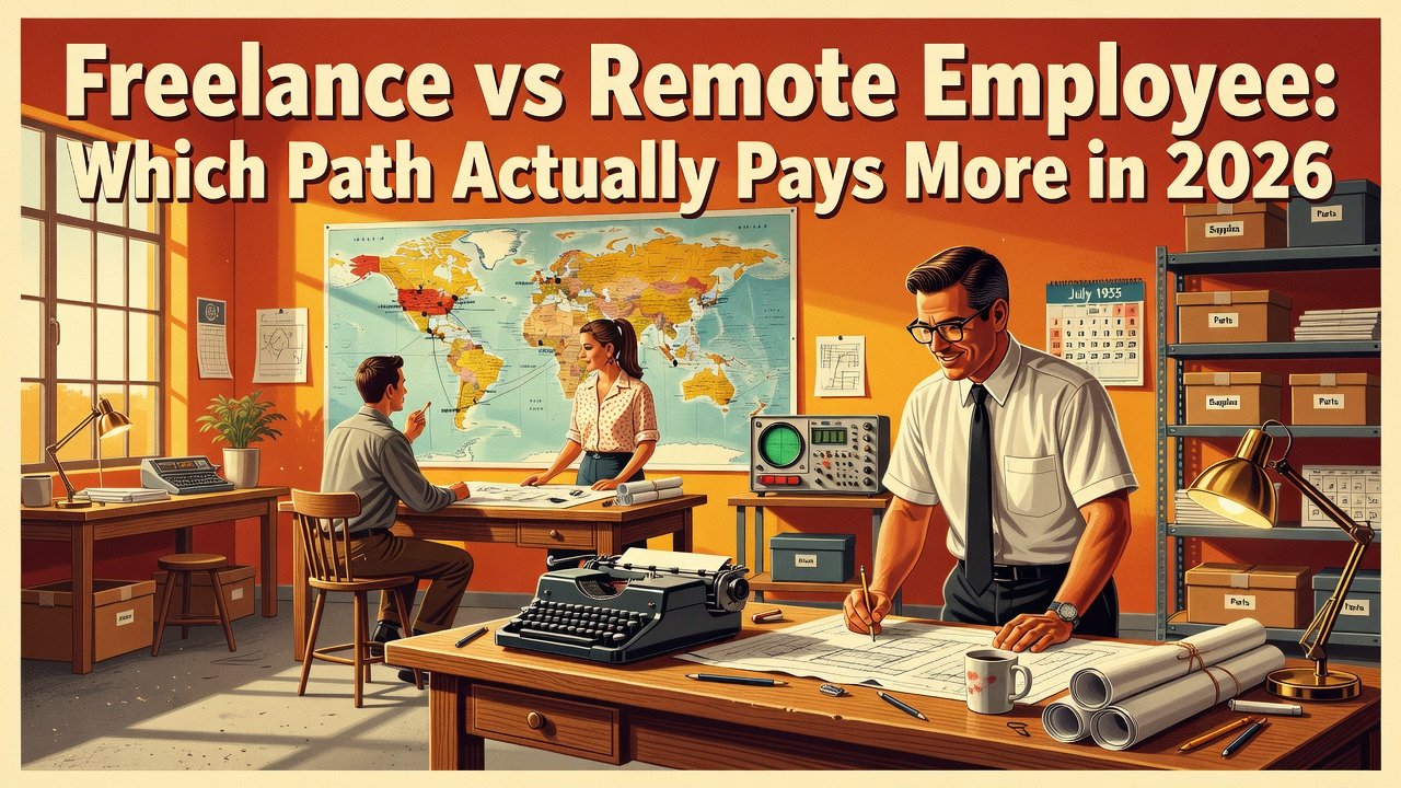 Freelance vs Remote Employee: Which Path Actually Pays More in 2026 - freelance vs remote salary