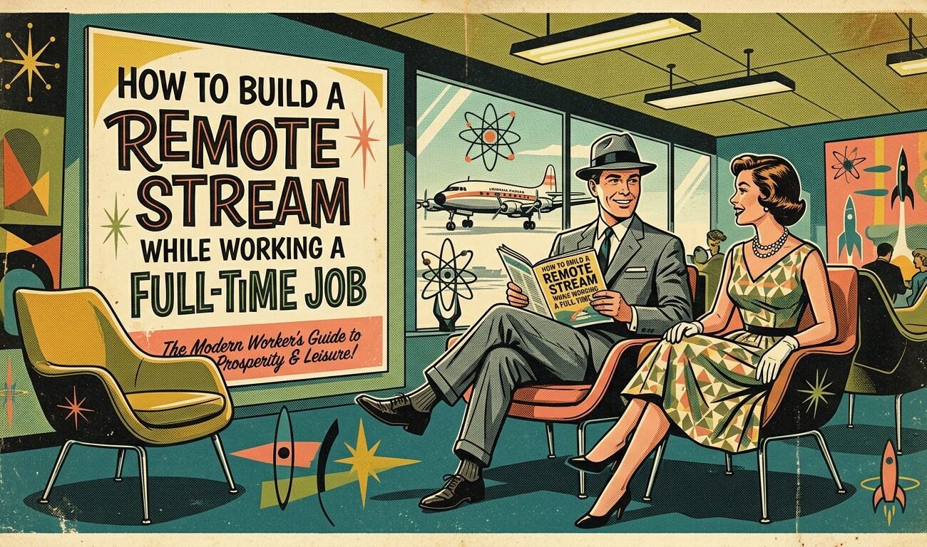How to Build a Remote Income Stream Around your 9 to 5