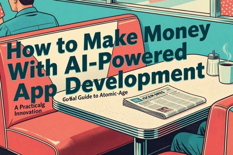 How to Make Money With AI-Powered App Development - money with AI apps