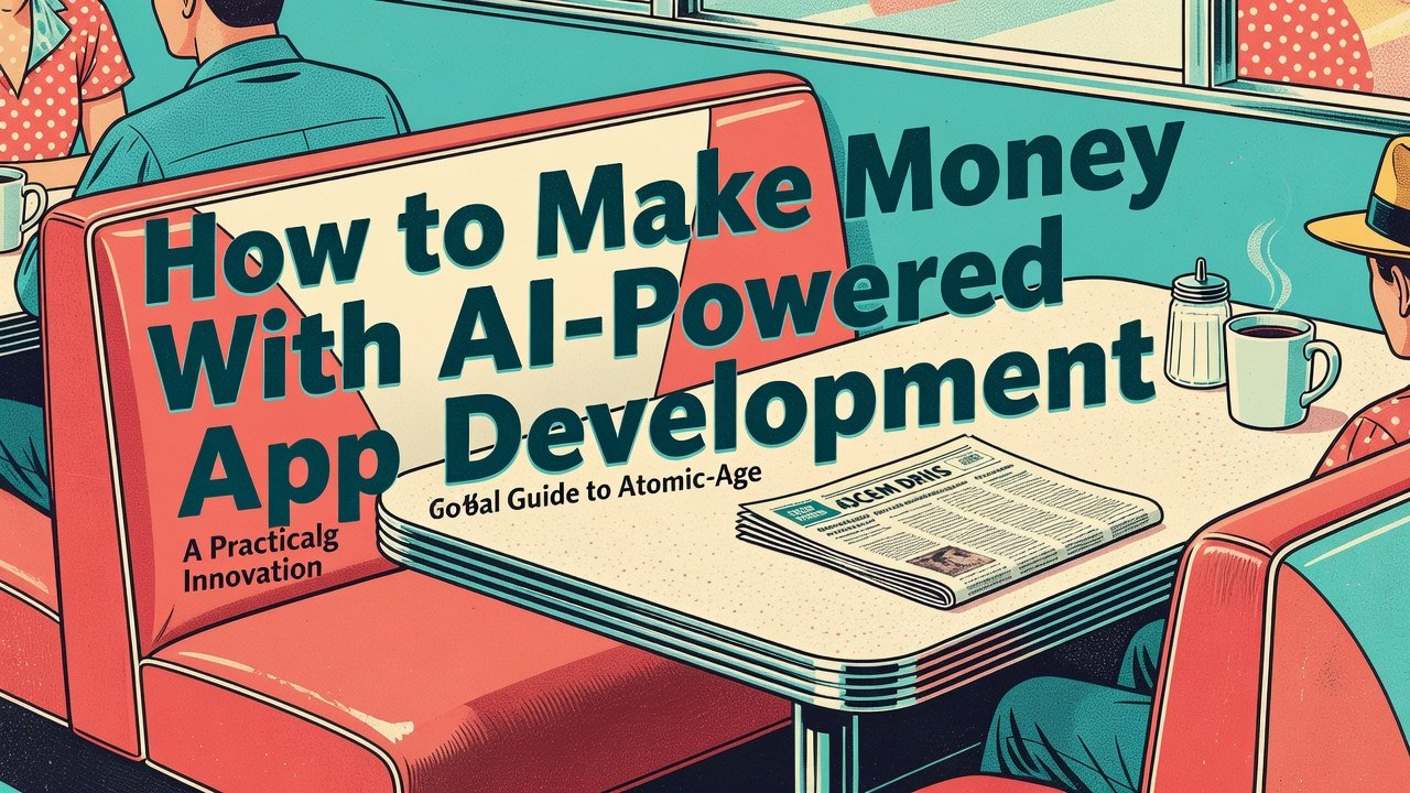How to Make Money With AI-Powered App Development - money with AI apps