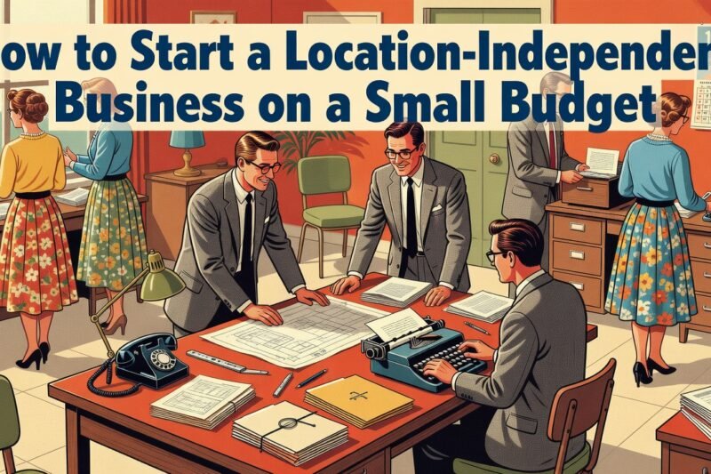 How to Start a Location-Independent Business on a Small Budget - location independent business