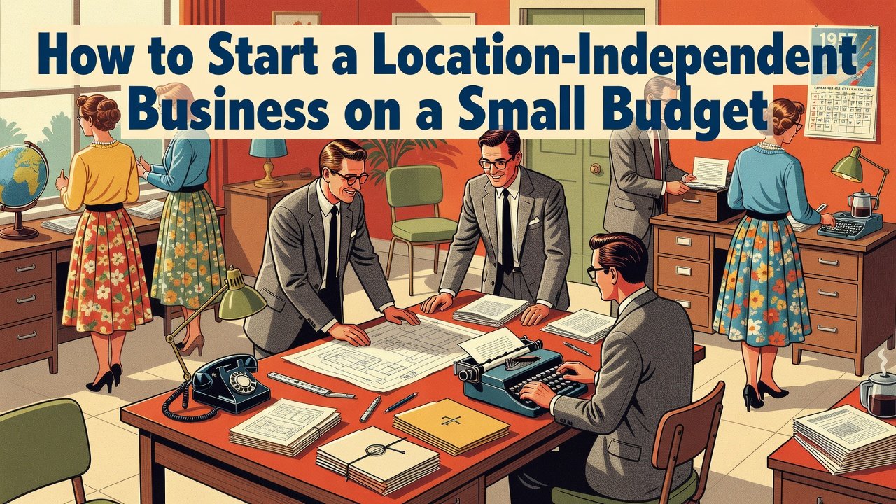How to Start a Location-Independent Business on a Small Budget - location independent business