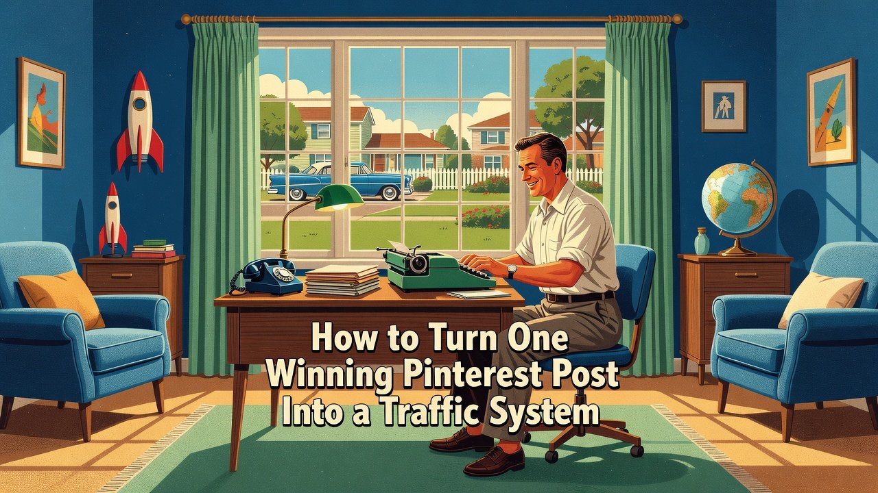 How to Turn One Winning Pinterest Post Into a Traffic System - pinterest traffic strategy