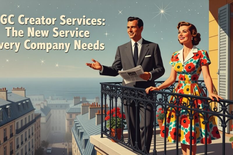 UGC Creator Services: The New Service Every Company Needs - UGC creator services