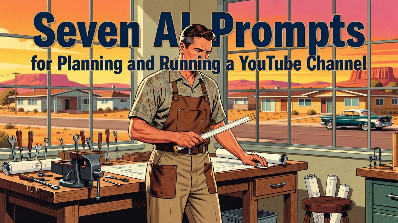 Seven AI Prompts for Planning and Running a YouTube Channel - Seven AI Prompts for Planning and Running a YouTube Channel