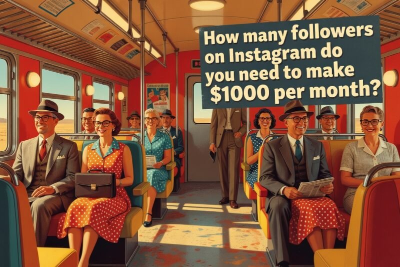 How many followers on Instagram do you need to make $1000 per month? - how many Instagram followers