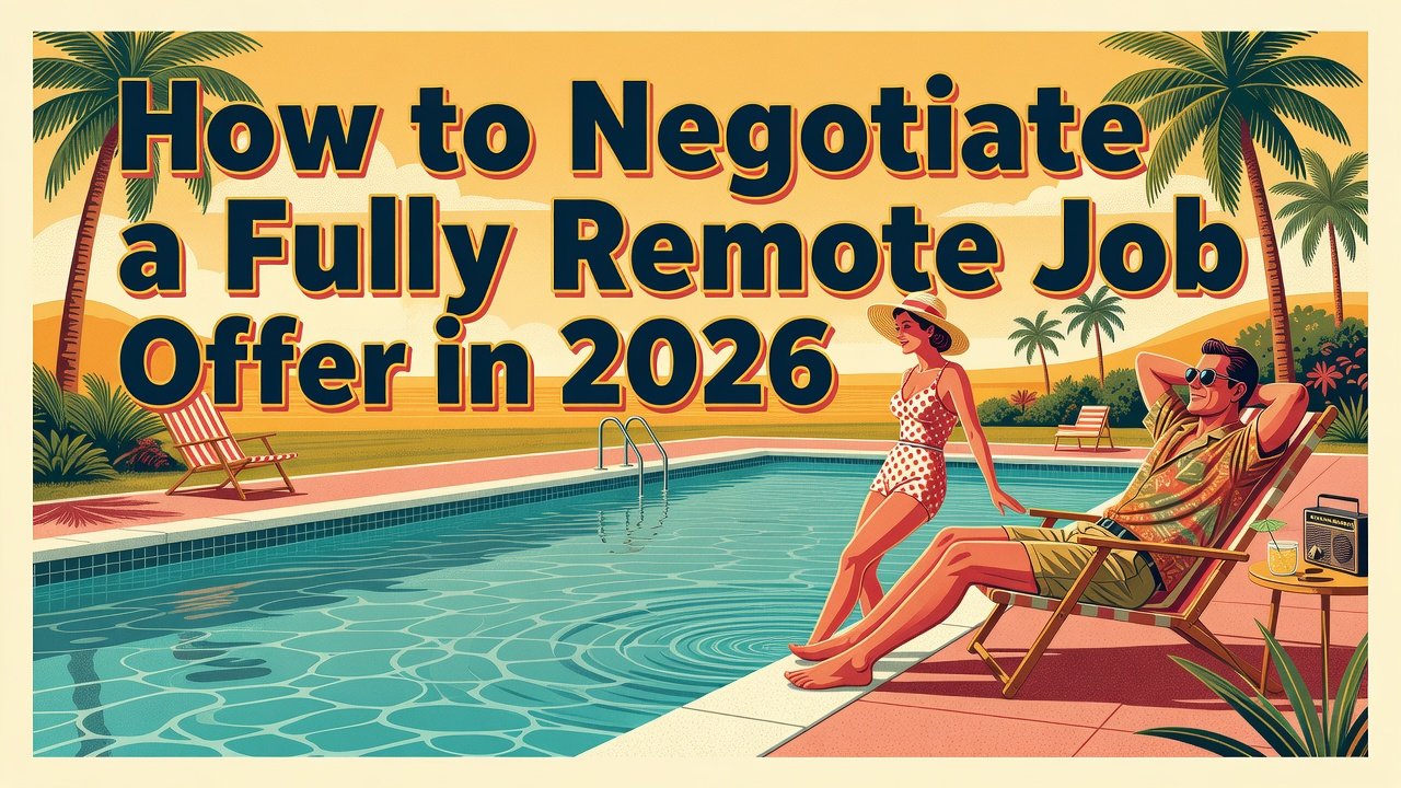 How to Negotiate a Fully Remote Job Offer in 2026 - remote job negotiation