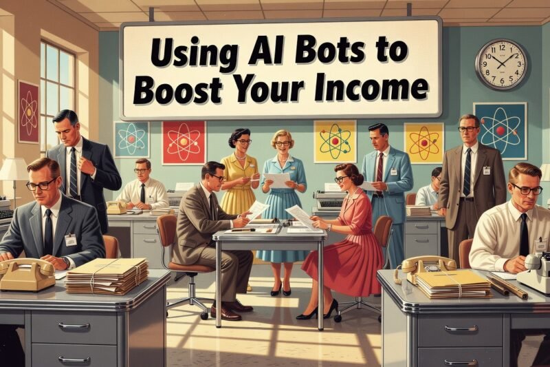 Using AI Bots to Boost Your Income - make money with AI bots
