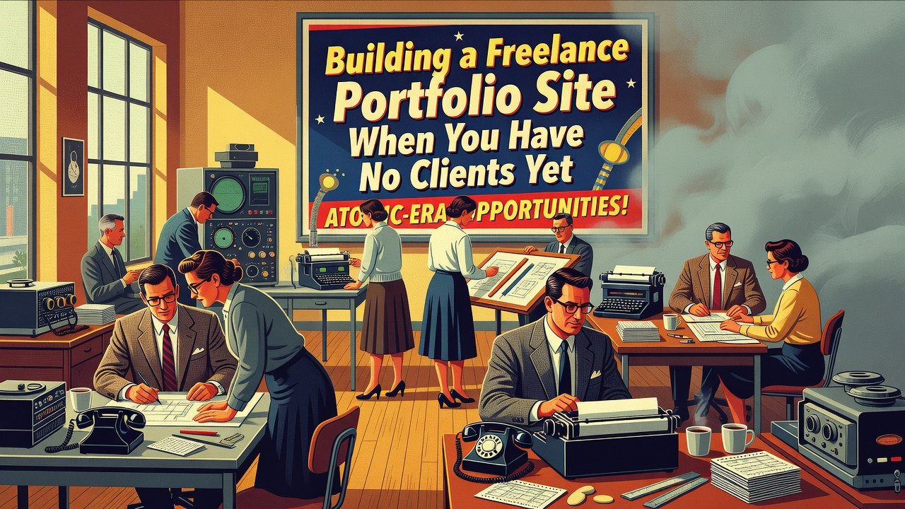 Building a Freelance Portfolio Site When You Have No Clients Yet - freelance portfolio with no clients