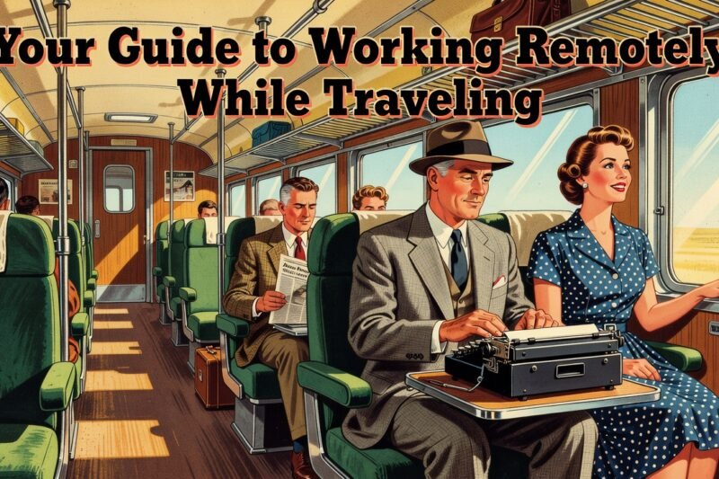 Your Guide to Working Remotely While Traveling - working remotely while traveling